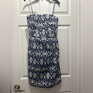 Banana Republic Ikat Strapless Dress